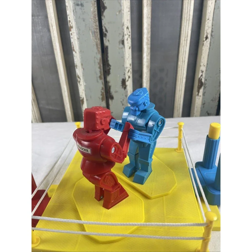 Mattel Rock’Em Sock’Em Robots Game 2018 Working No Box Boxing Toy EUC